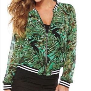 Juicy Couture Tropical bomber jacket